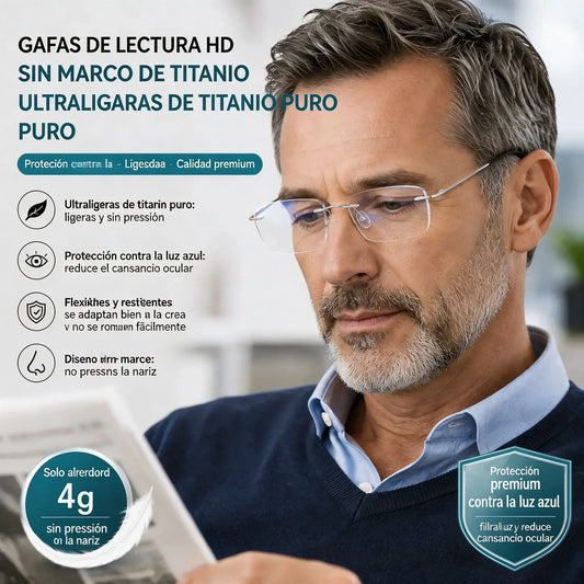 👓 Visokokvalitetne, izuzetno lagane i visokoprozirne profesionalne naočale bez okvira sa zaštitom od plavog svjetla. Unisex dizajn. ✨