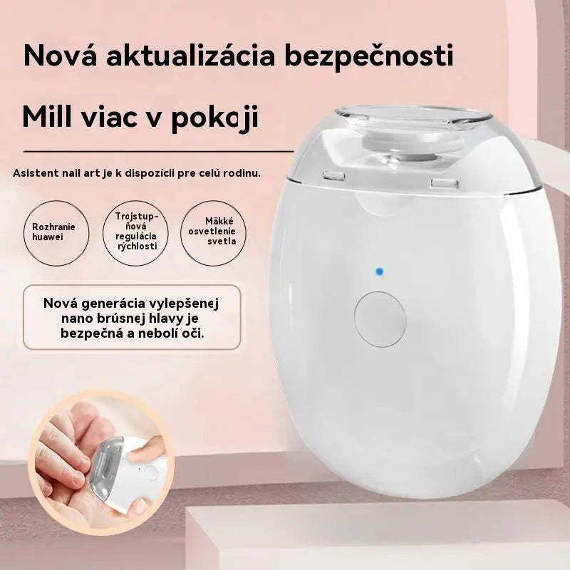 💅 【Kúp 1, získaj 1 zadarmo】✨ Automatický pilník na nechty 1, bezpečná a šetrná starostlivosť o nechty 👶🔧