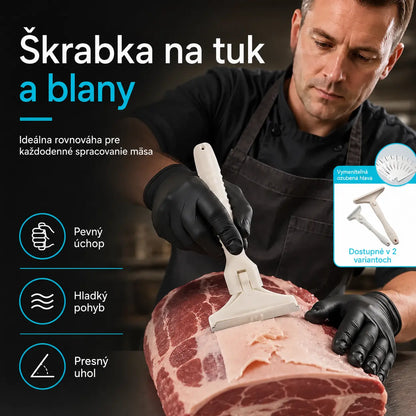 【2 rukoväte + 20 čepelí】✂️ Viacúčelový holiaci strojček na ošípané a jahňatá – Oceľová čepeľ na odstraňovanie chlpov, odmasťovanie a čistenie pokožky 🥩