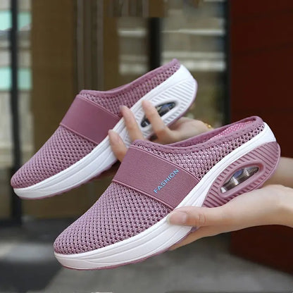 【Nový produkt za zníženú cenu】【Veľkosti 35-43】Tenisky z dutej sieťoviny 2026 so vzduchovým odpružením a vysokou elasticitou pre neúnavnú chôdzu
